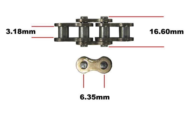 Cam Chain DID/ID 25H x 82
