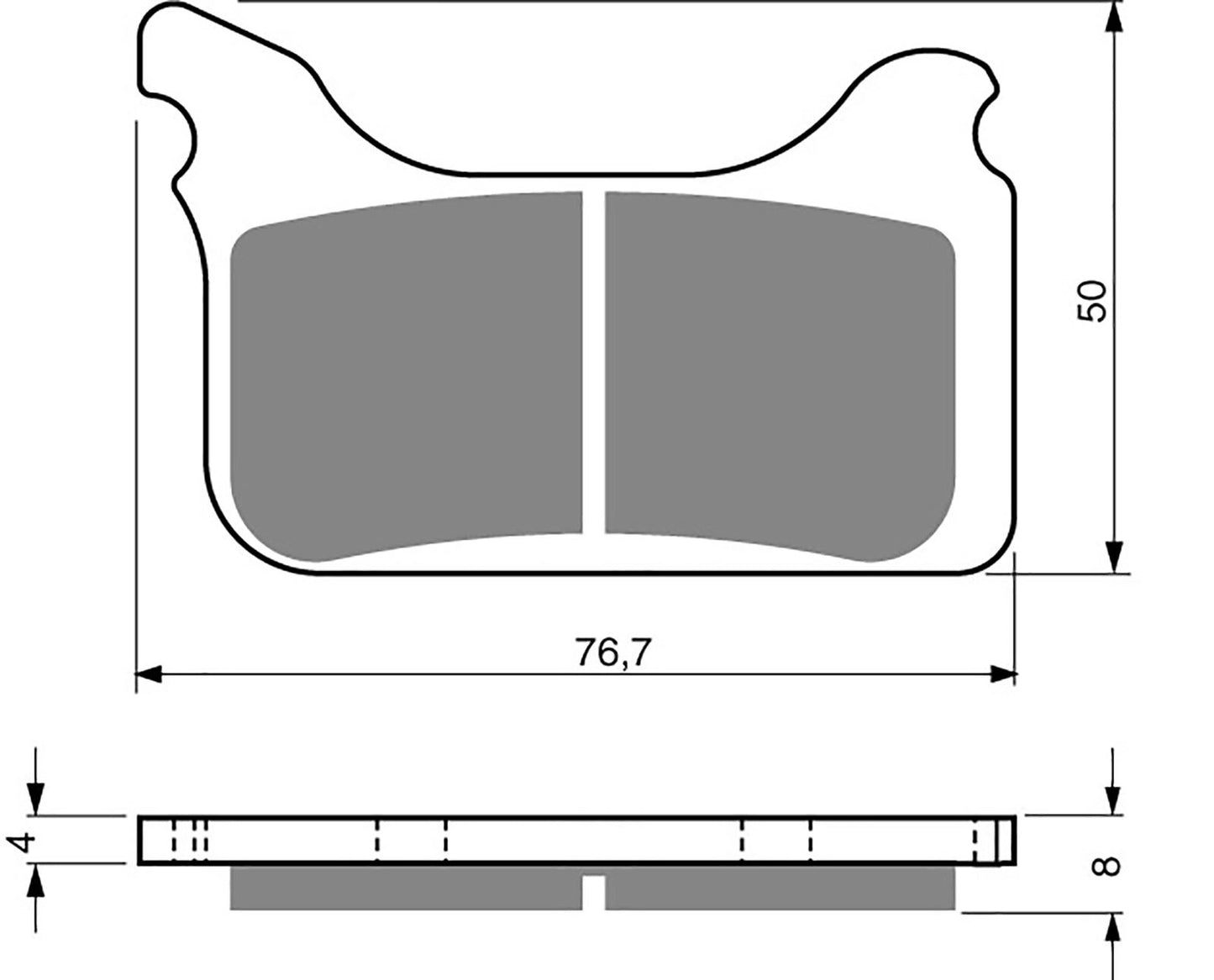 Goldfren Brake Pads AD231, FA405, VD9030