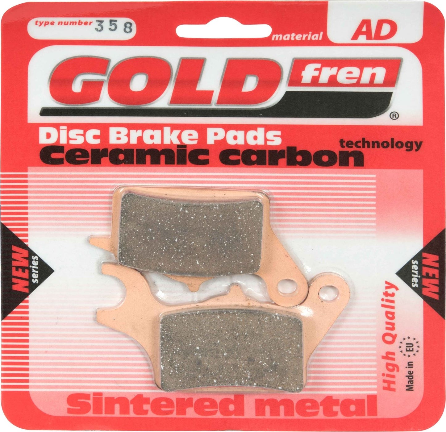 Goldfren Brake Pads AD358, SFA652