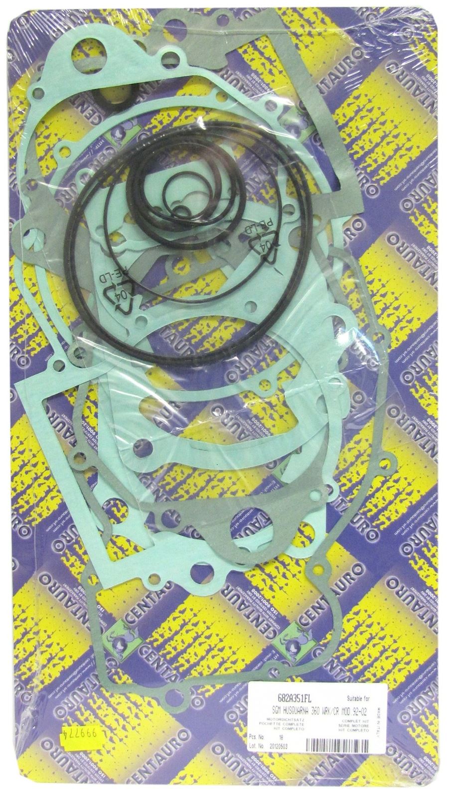 Centauro Full Gasket Set Husqvarna 360 CR 1992-1994, WR 1992-2002