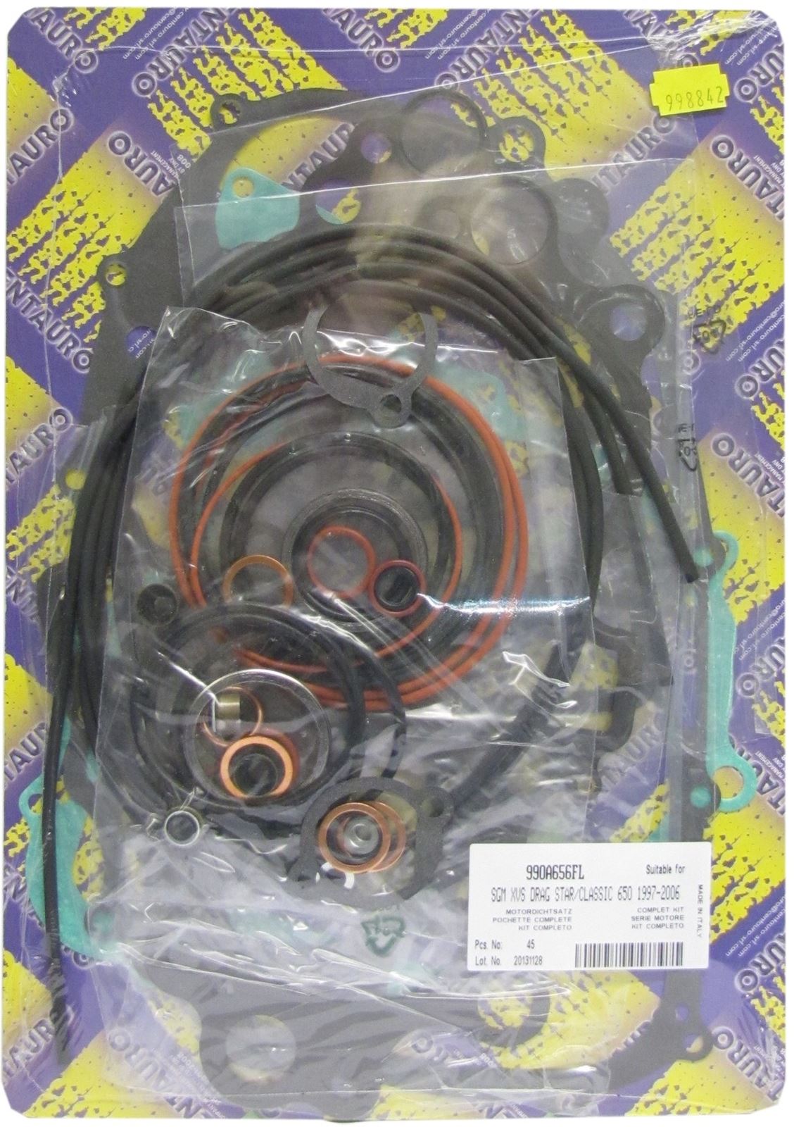 Full Gasket Set Yamaha XVS650 Dragstar 1997-2002