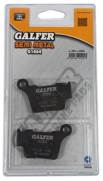 Galfer Brake Pad FD291,AD191,FA368,SBS791,FDB2165,DP935,VD997
