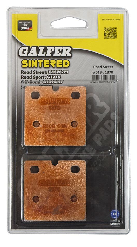 Galfer Brake Pad FD013,AD081,VD907,FA18,FA19,FDB108,FDB148,SBS506