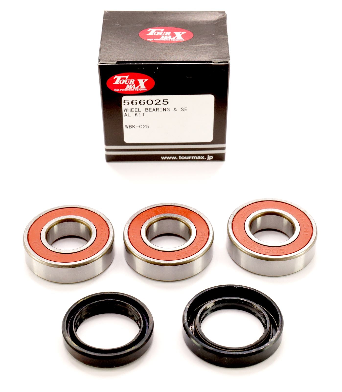 W445006R Wheel Bearing Kit Rear CR125R 90-99, CR250R 90-99, CR500R 90-01 (WBK-025)