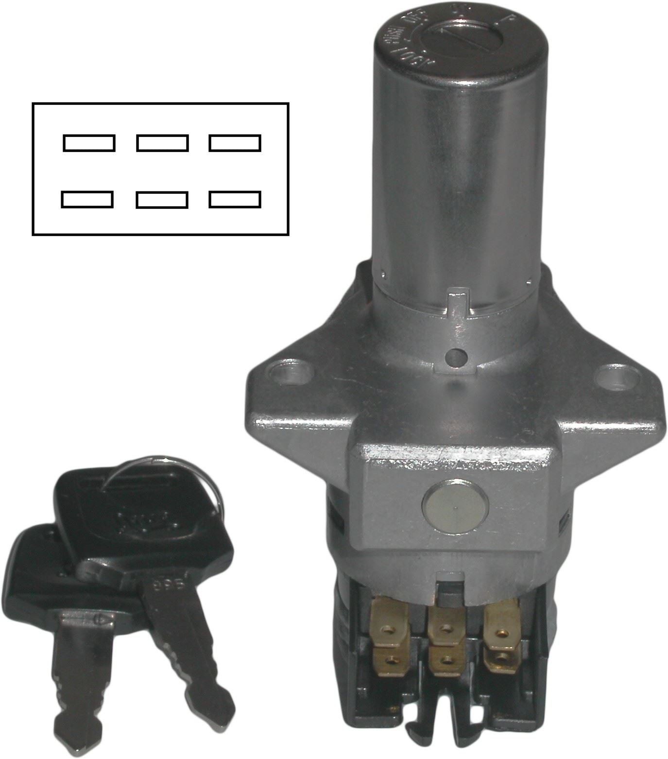 Ignition Switch Honda CX500 82-83 (6 Wires)