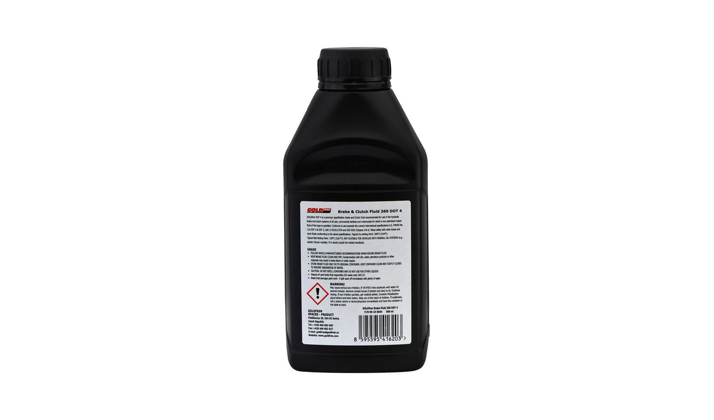 Goldfren Brake Pads DOT 4 Brake Fluid 260oC (12)