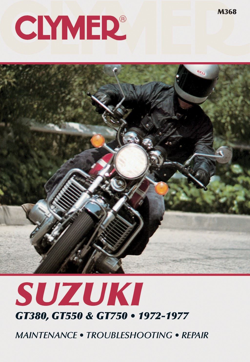 Clymer Repair Manual For Suzuki GT 380 B 1977 (0380 CC)