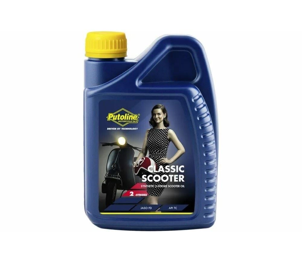 Putoline Classic Scooter Synthetic 2 Stroke 2T Oil For Lambretta LML Vespa 1 L