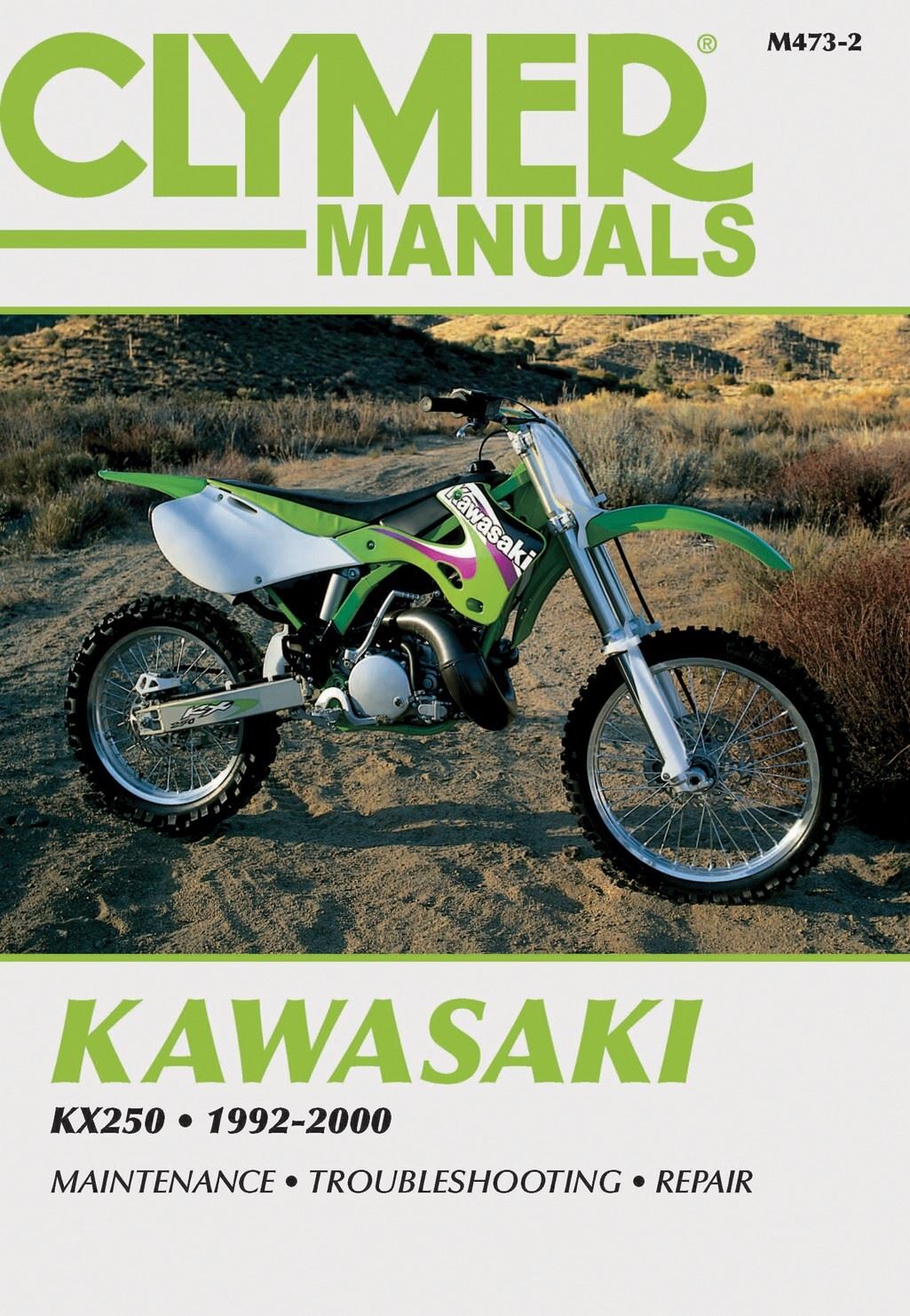 Clymer Manual For Kawasaki KX250 92-00