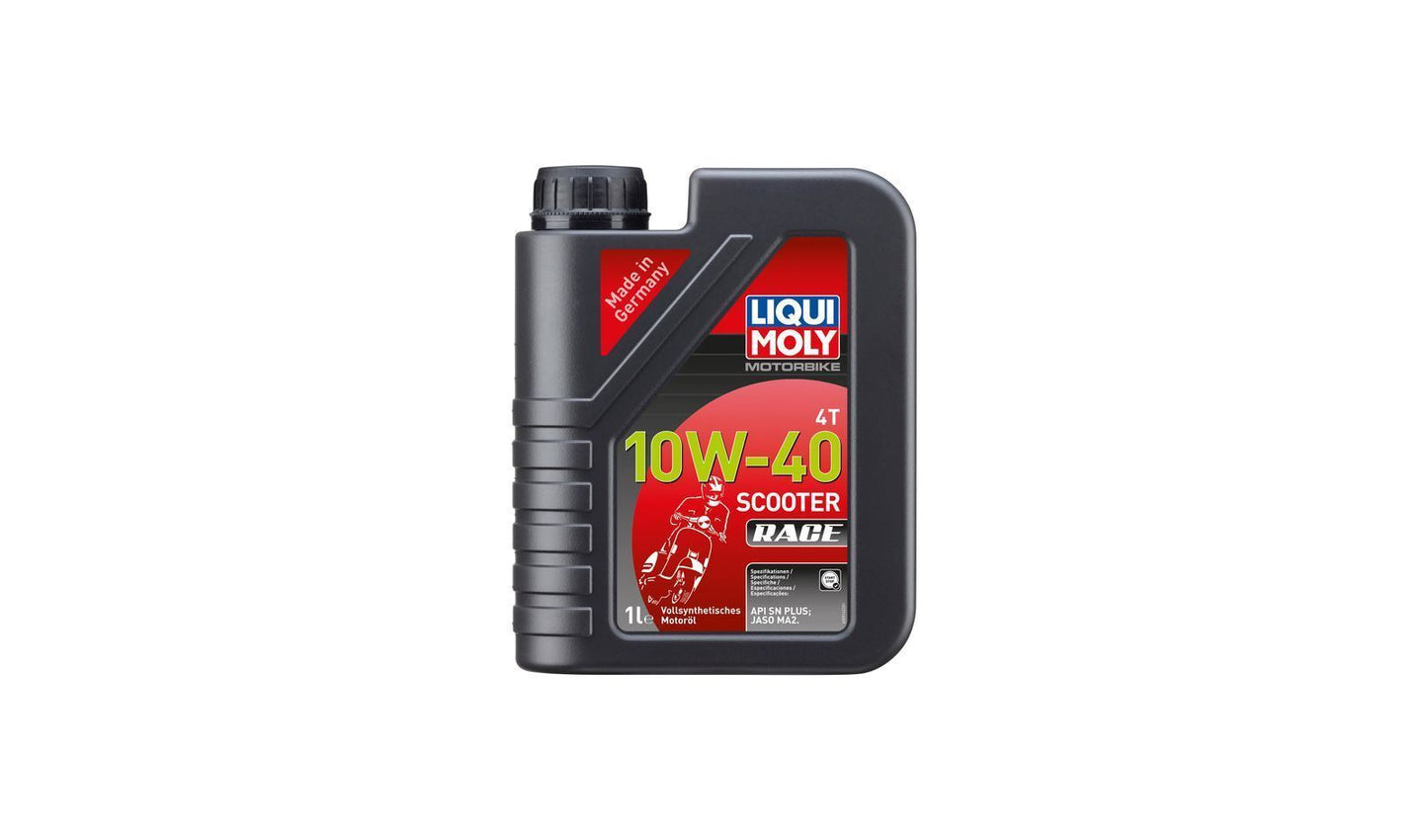 Liqui Moly 4T Scooter Race 10w40 Fully Synthetic Oil 1 Litre