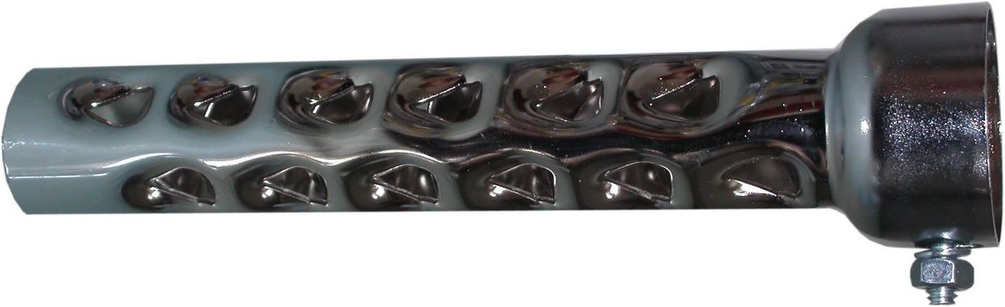 Uni. Baffle 47mm & 8" Long Chrome For 4 Stroke Exhaust