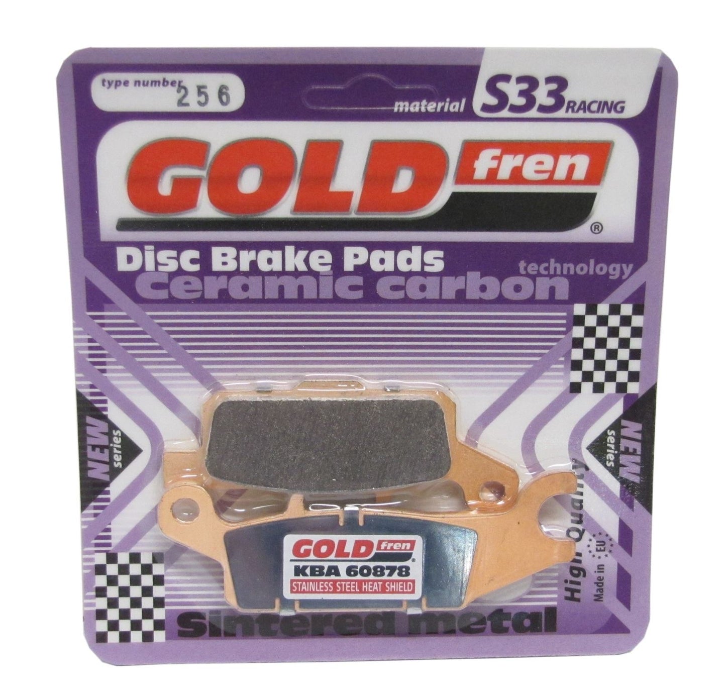 Goldfren Brake Pads S33-256, FA446, VD278, SBS851, FDB2232