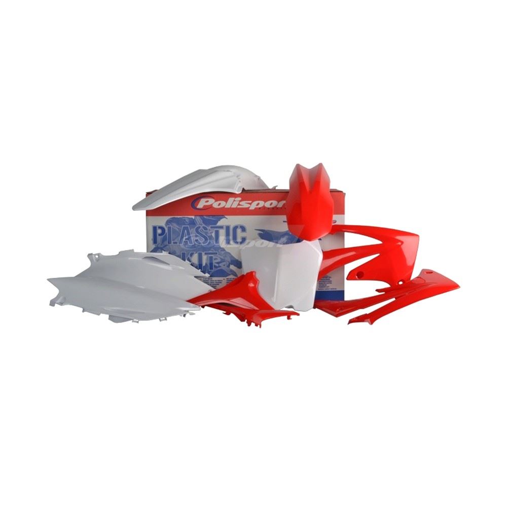 POLISPORT PLASTIC KIT HONDA CRF250R 2010, CRF450R 2009-2010, OEM STYLE