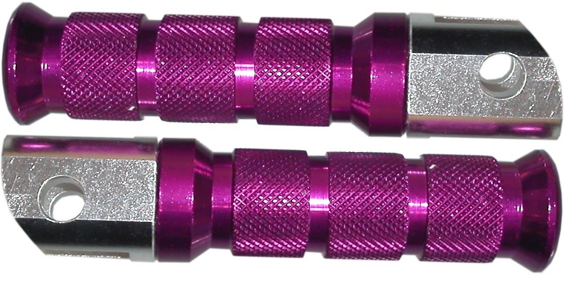 Footrests Anodised Honda Purple (Pair)