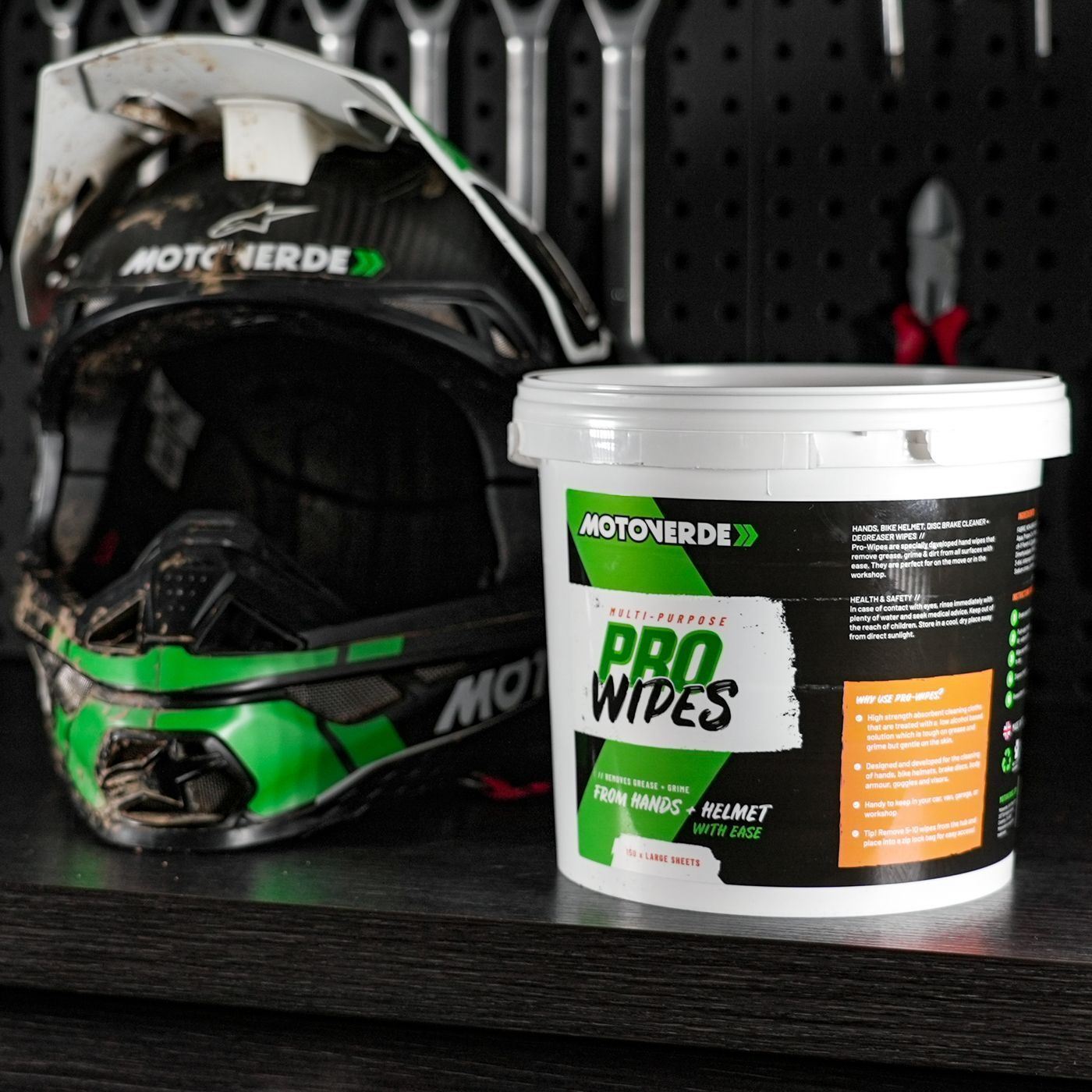 Motoverde Pro Wipes Hand Wipes