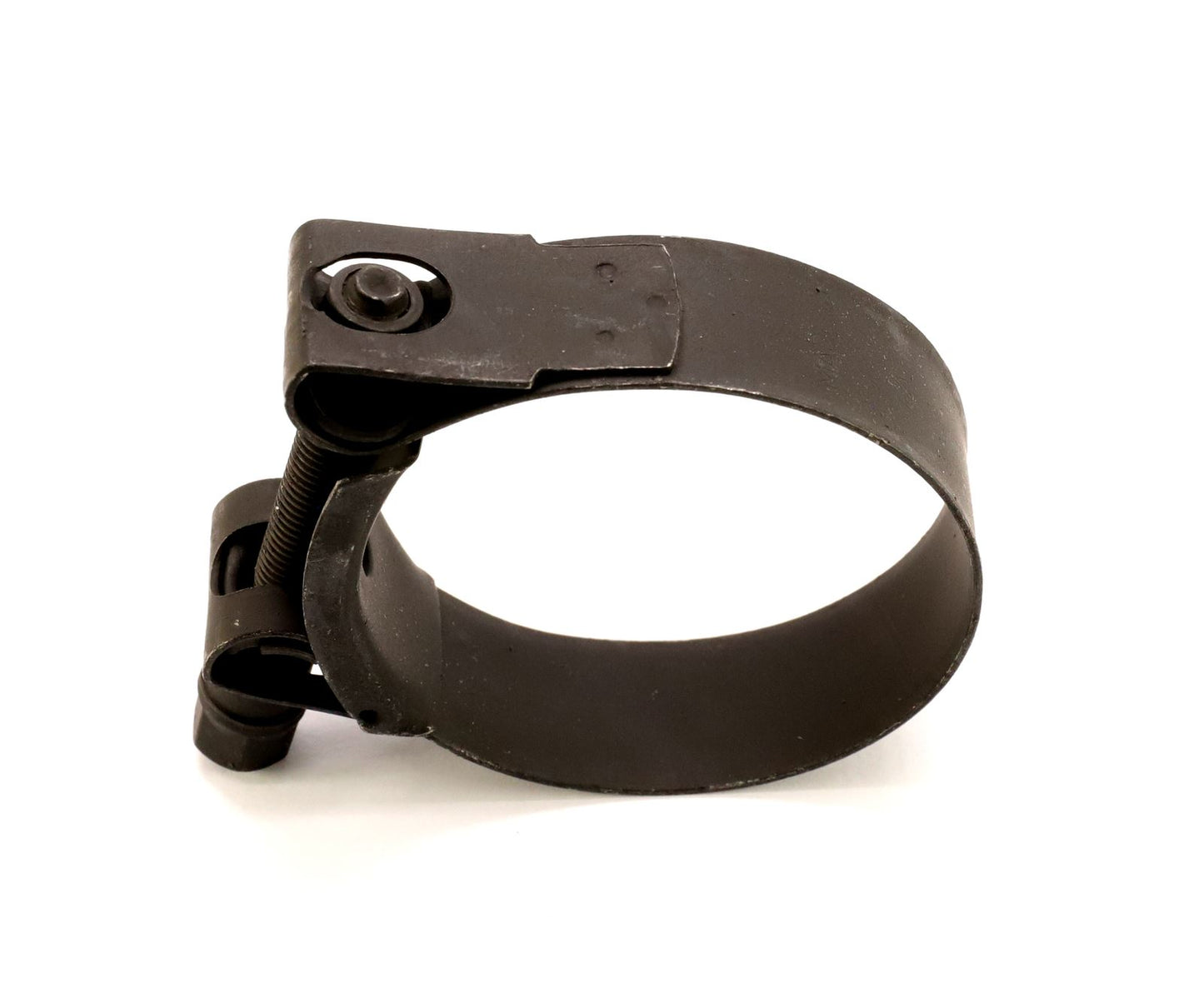 Mikalor Exhaust Clamps 55-59mm Stainless Steel With Zinc Bolt (Black)