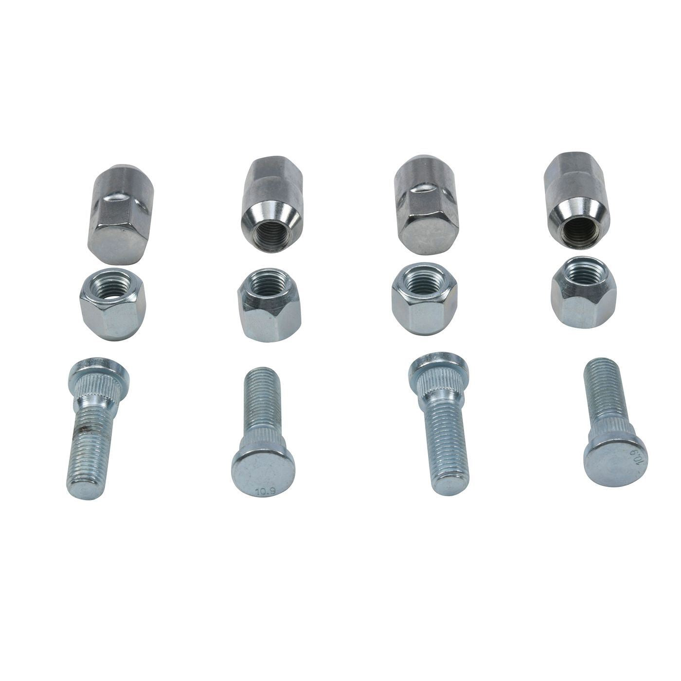 Wheel Stud and Nut Kit Front Polaris Ranger 570 Full Size 2015, Ranger 570 Full Size 2016, Ranger 900 XP 13-16, RZR 900 50 55 Inch 15-17, Wheel Stud and Nut Kit Rear Polaris Ranger 570 Full Size 2015, Ranger 900 XP 13-16, RZR 900 50 55 Inch 15-17