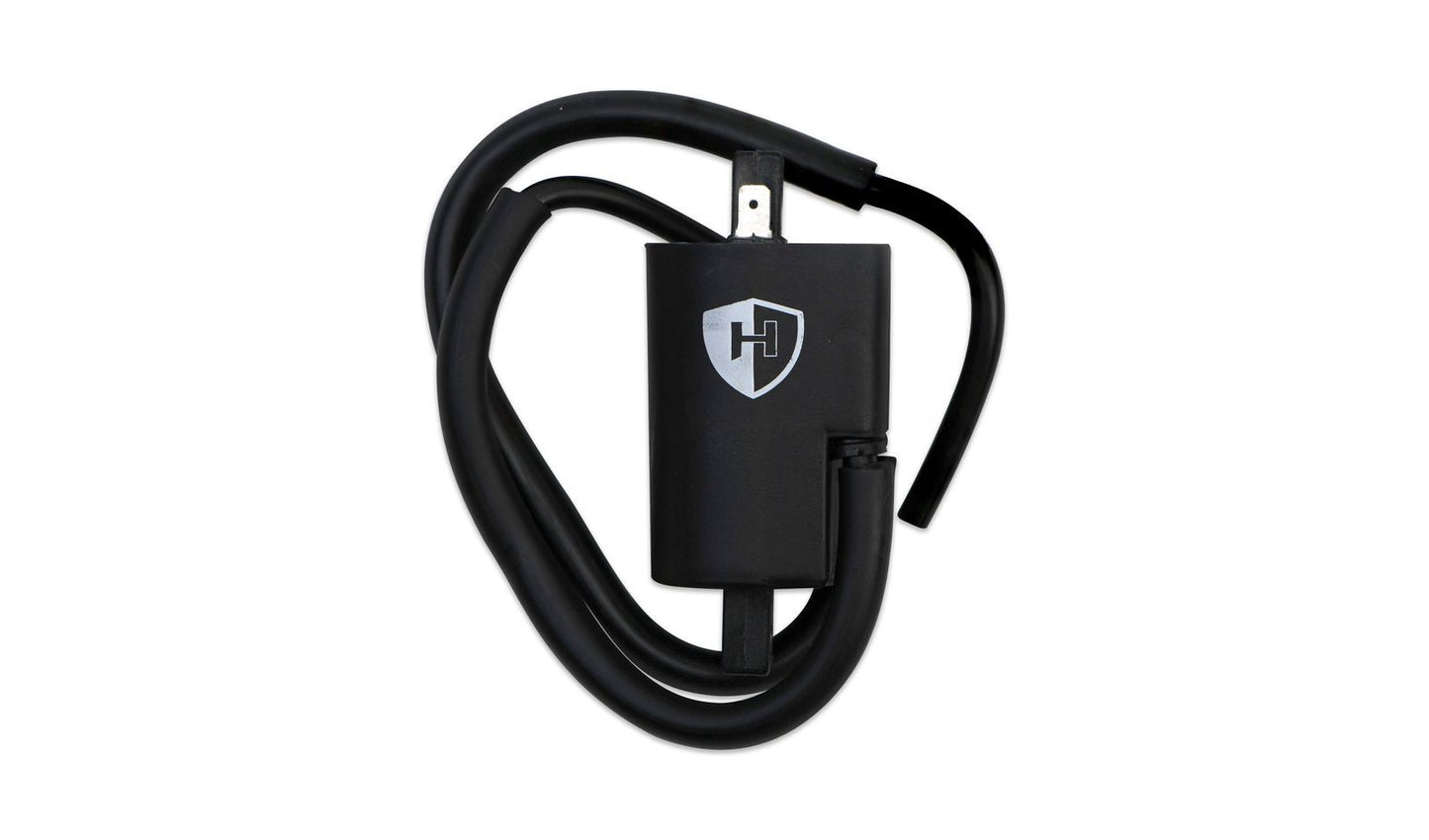 Ignition Coil 12v CDI Twin Lead 2 Spade Yamaha's with markings on coil 20S, Primary 1.86 & (90mm Centres) OE Ref: 20S-82310-01