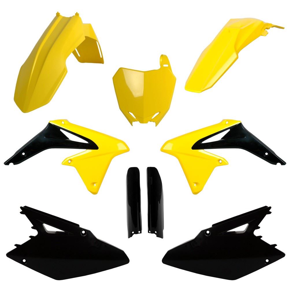 POLISPORT PLASTIC KIT SUZUKI RM-Z450 2008-2017, OEM 17
