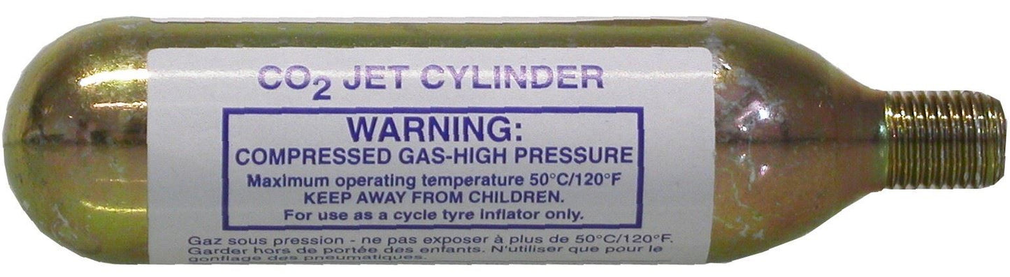 Tubeless CO2 Canistor