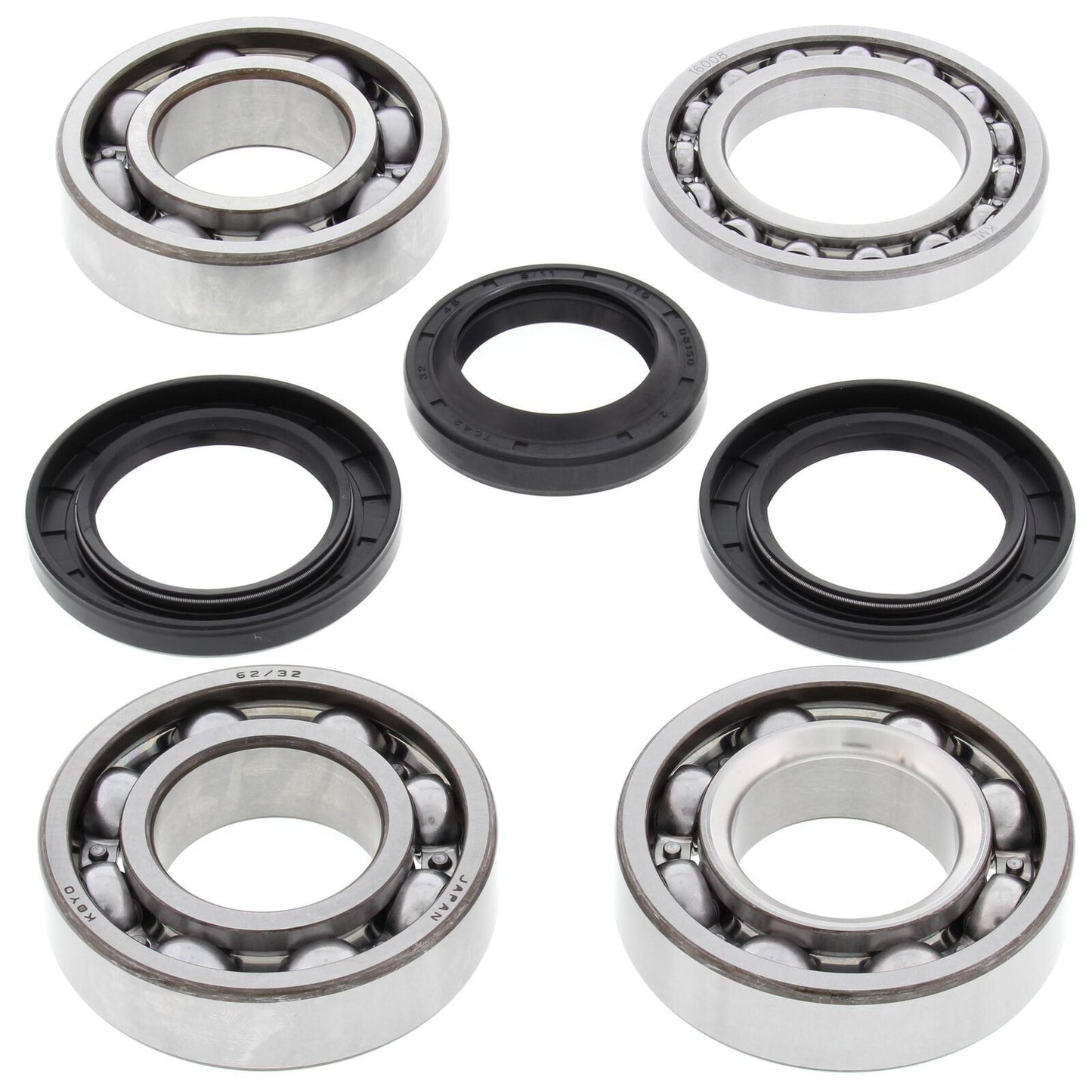 Crank Shaft Bearing Kit Polaris 400L 2x4 94-95, 400L 4x4 1994, Big Boss 400L 6x6 94-97, Scrambler 400 2x4 00-02, Scrambler 400 4x4 95-02, Sport 400 94-99, Sportsman 400 4x4 94-97, Trail Blazer 400 2003, Xplorer 400L 4x4 95-02, Xpress 400L 2x4 96-