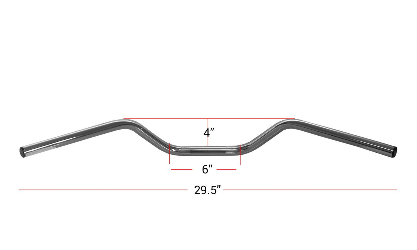 Handlebar 7/8'' Chrome 3.50'' Rise