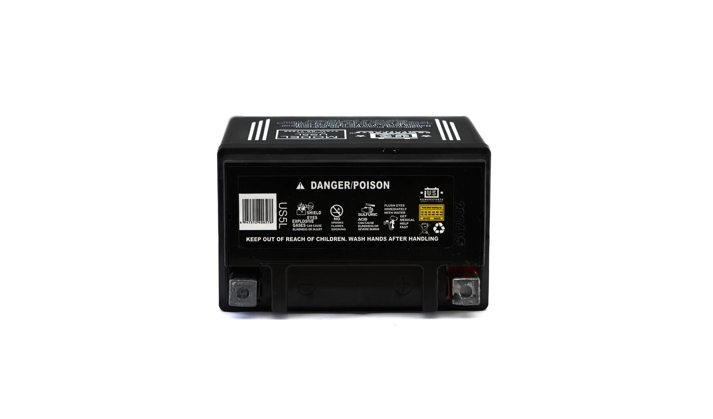 MTX Power Battery XTZ6S Sealed 12v 5.0AH CCA:85A L:113mm H:105mm W:70mm CT5L-BS, CTX5L-BS, CTZ6S, CTZ6S, CTZ6V, CTZ6V-BS, US5L