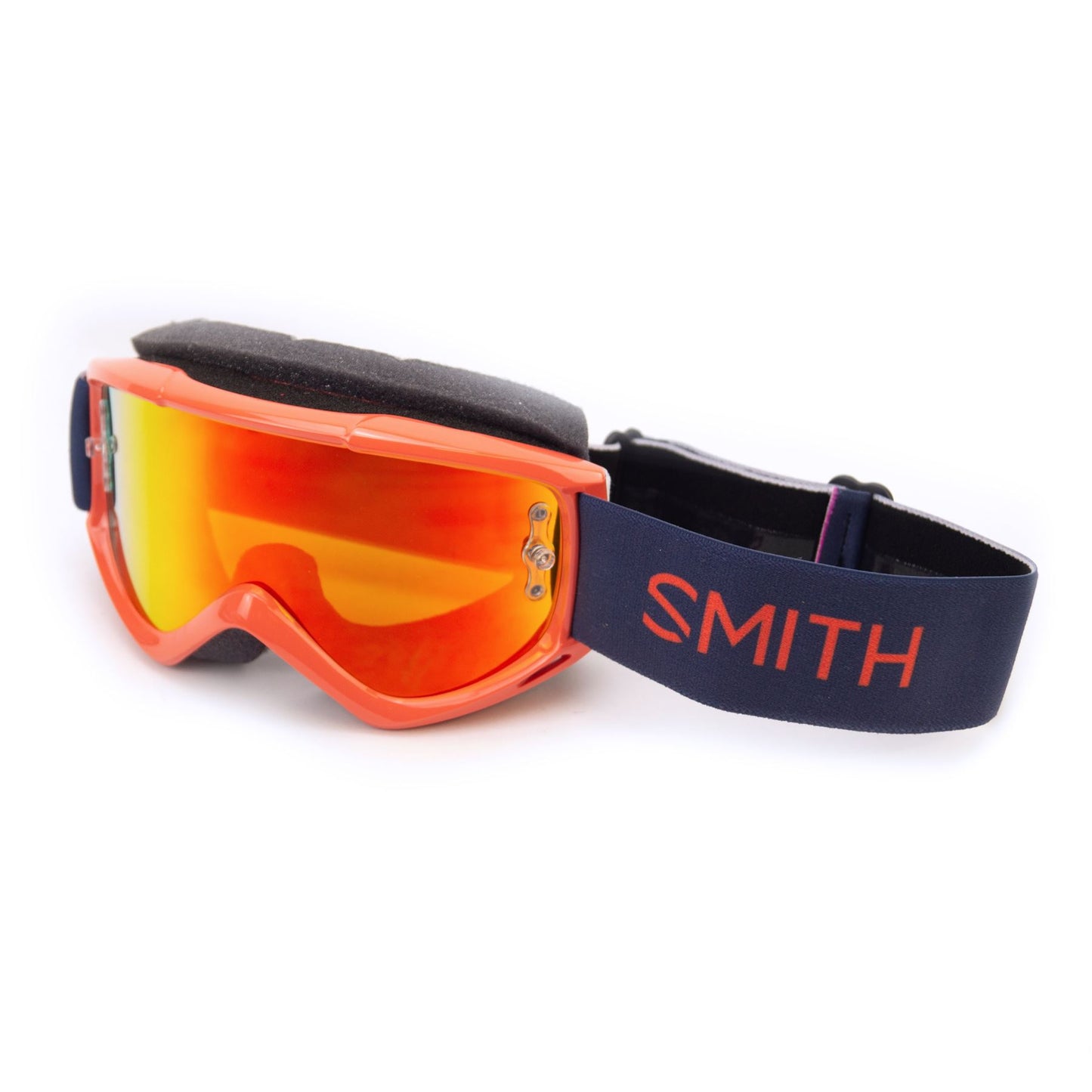 SMITH FUEL V.1 MAX RED ROCK GOGGLES, MIRRORED AND CLEAR LENS