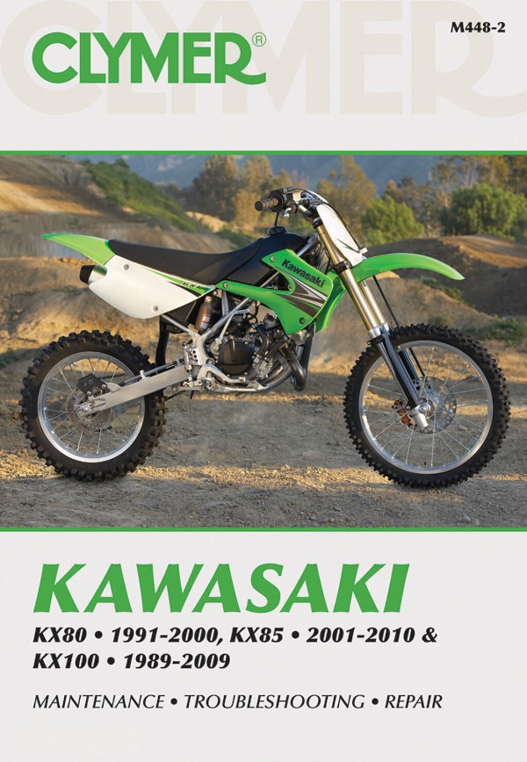 Clymer Repair Manual For Kawasaki KX 80 R7 1997 (0080 CC)