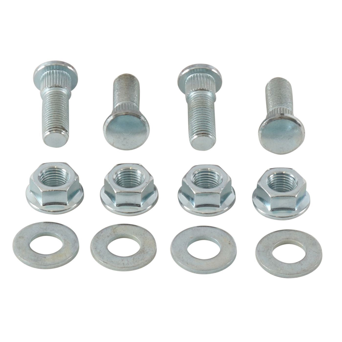Wheel Stud and Nut Kit Front Polaris Ranger 2x4 500 05-08, Ranger 4x4 500 05-06, Ranger 4x4 500 EFI 06-08, Ranger 4x4 700 2005, Ranger 6x6 500 2005, Ranger EV 4x4 2010, Ranger TM 700 05-06, Wheel Stud and Nut Kit Rear Polaris Ranger 2x4 500 05-08