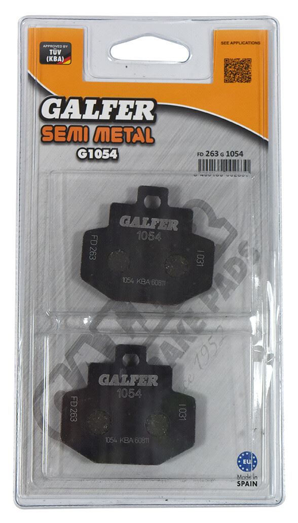 Galfer Brake Pad FD263,AD186,FA321,SBS772,FDB2115,VD981