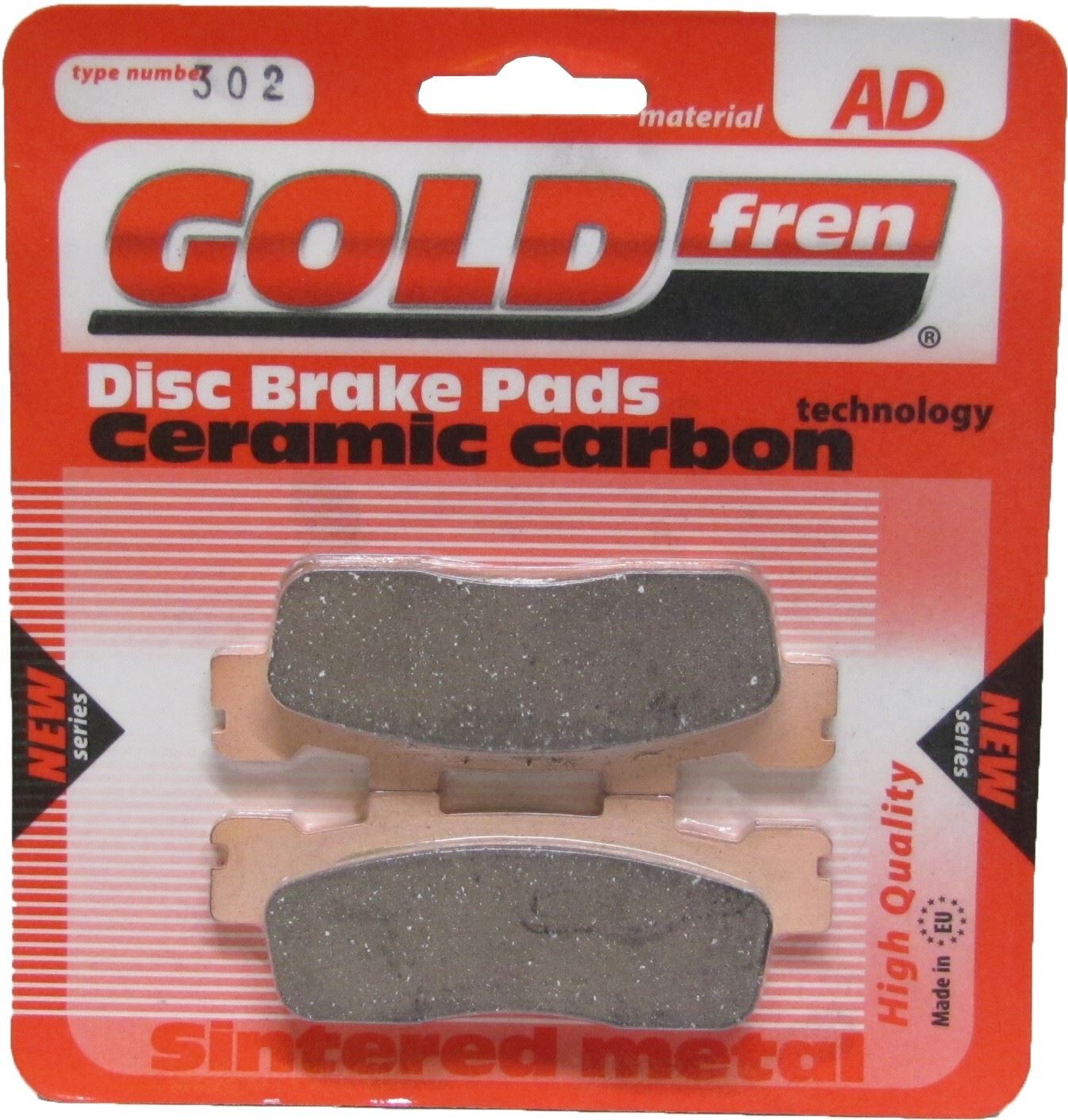 Goldfren Brake Pads AD167, FA302, SBS752