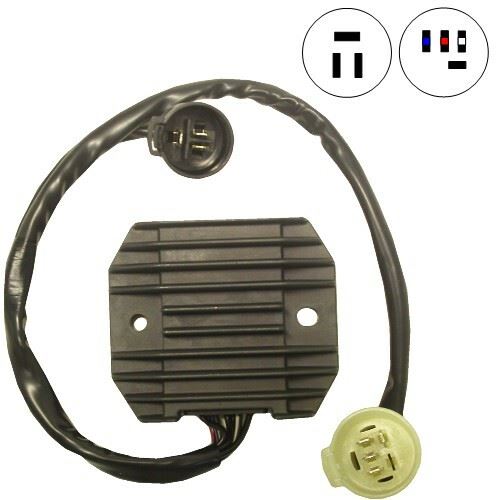 TourMax Regulator/Rectifier Kawasaki ZX6R J1-2, A1P 7 Wires SH650-12 OE Ref: 21066-1125