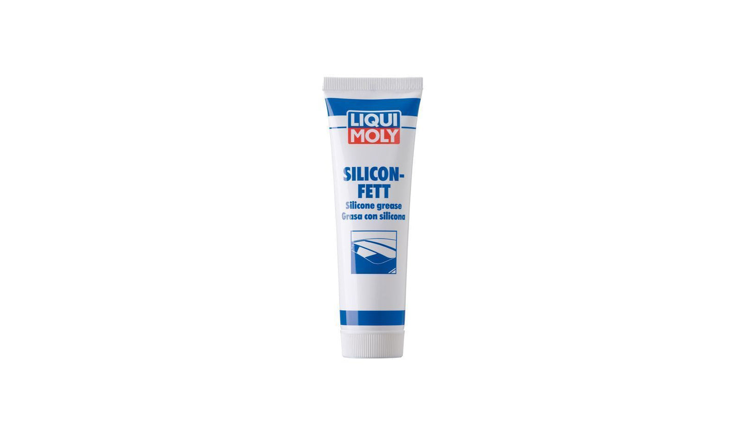 Liqui Moly Silicone Grease Transparent Perfect for Metal on Plastic Applications 100g