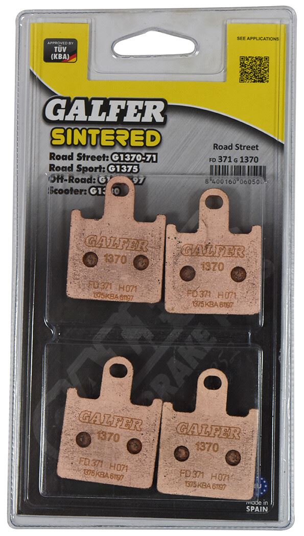 Galfer Brake Pad FD371,AD249,FA417