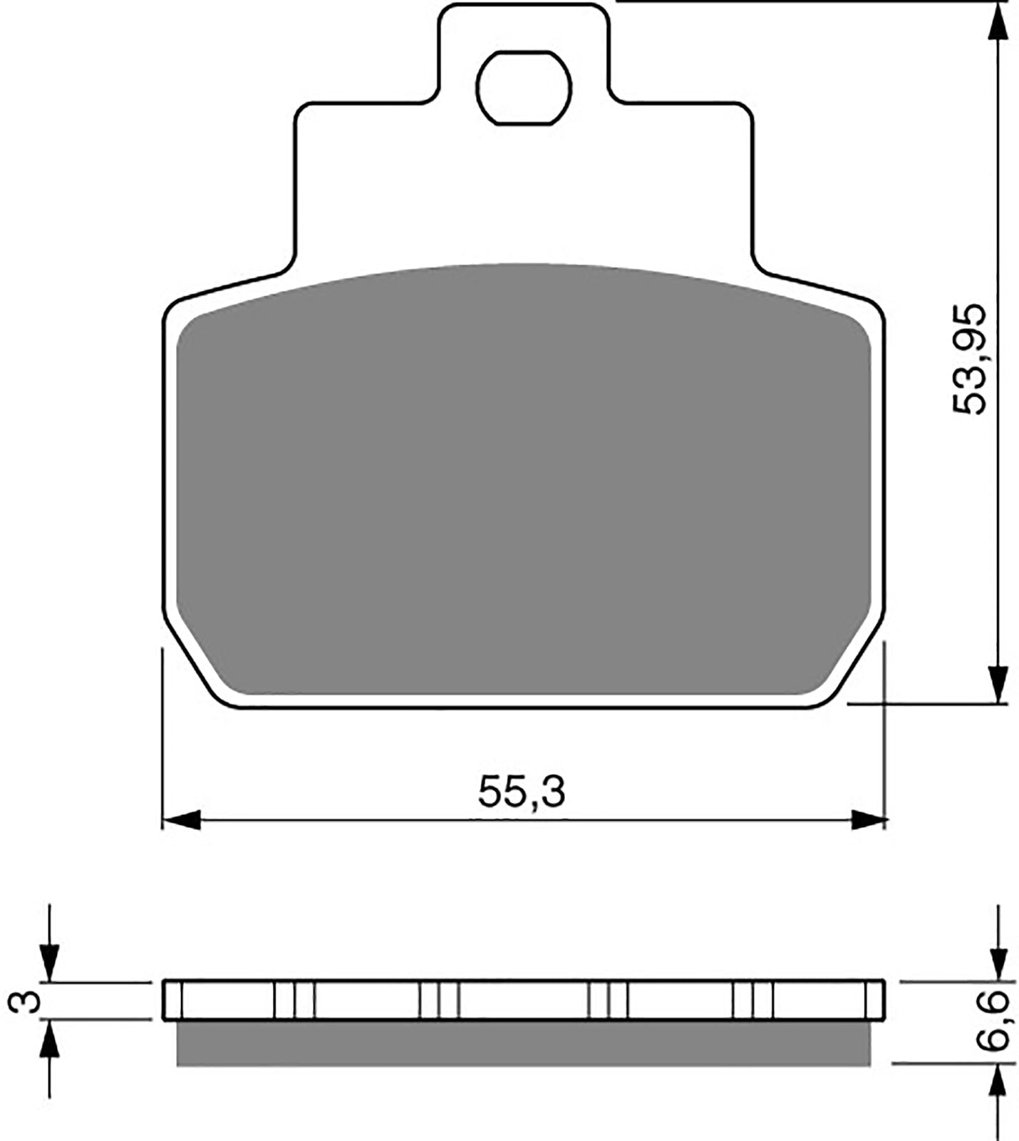 Goldfren Brake Pads AD263, FA425, SBS831