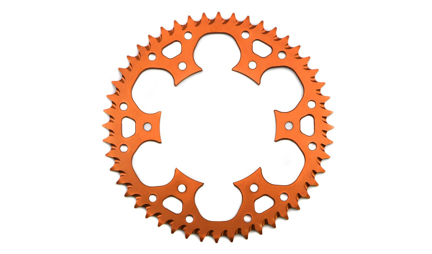 MTX Zero Aluminium 897-48 Rear Sprocket Orange KTM EXC 125 95-97, LC2 125 96-98