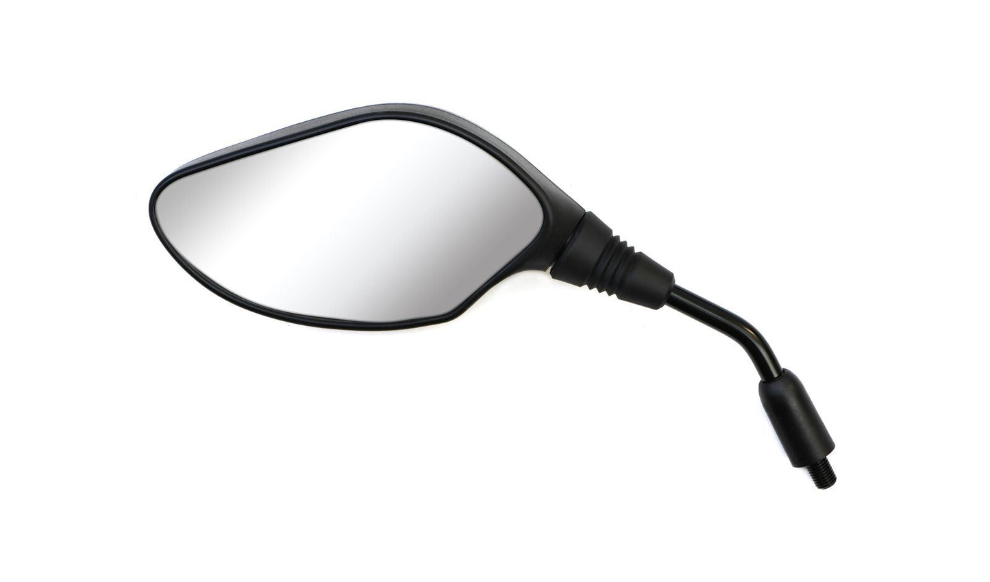 Mirror Left 10mm Black Honda CRF250L 12-18, CRF250M 13-18, PCX125 (WW125) 10-14 (E-Marked) OE Refs: 88220-KWN-900, 88114-KWN-900, 88115-KWN-900, 90103-KWN-901