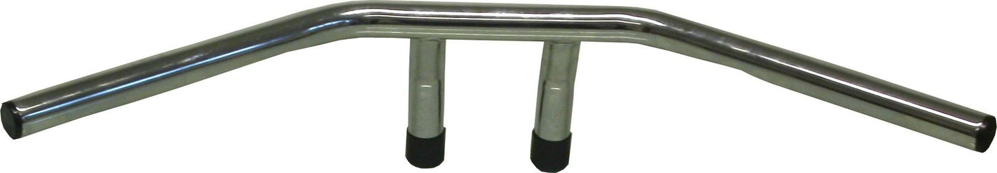 Handlebar 1Chrome 6"rise T-Bar Fits 82-on H/Davidson on"