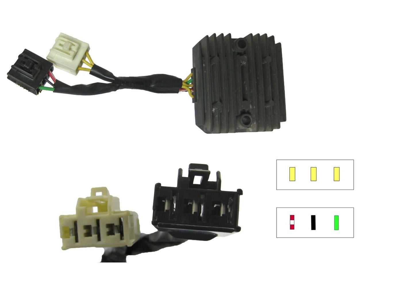 TourMax Regulator/Rectifier Honda PES125 06-10, SH125 05-13 OE Ref: 31600-KTF-641