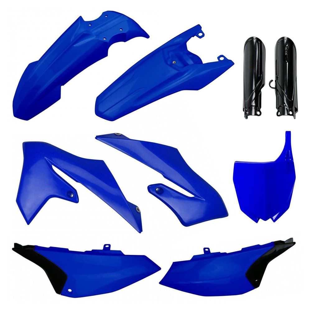 POLISPORT PLASTIC KIT + FORK GUARDS YAMAHA YZ65 2019-2025, BLUE