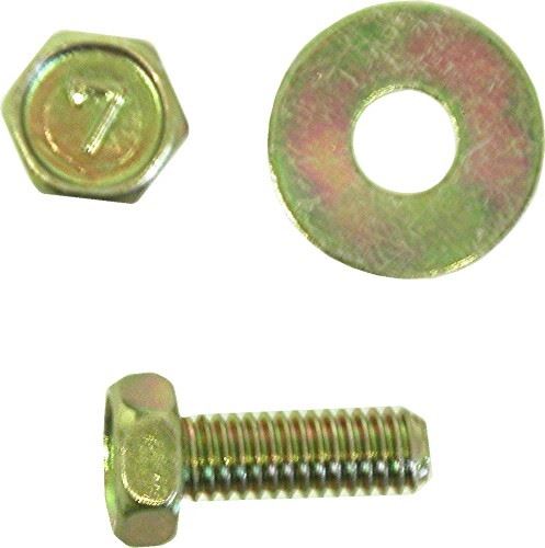 Set of 6 Clutch Spring Bolt & Washers 6mm x 16mm Long (655616HS & Washer OD:19mm ID:6.5mm BAPS) (CBW-101)