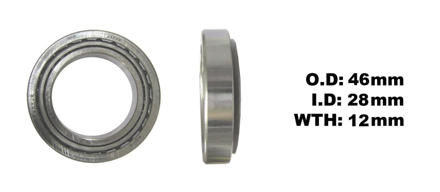 Steering Taper Bearing Bottom For Kawasaki AR 80 1981 - 1990