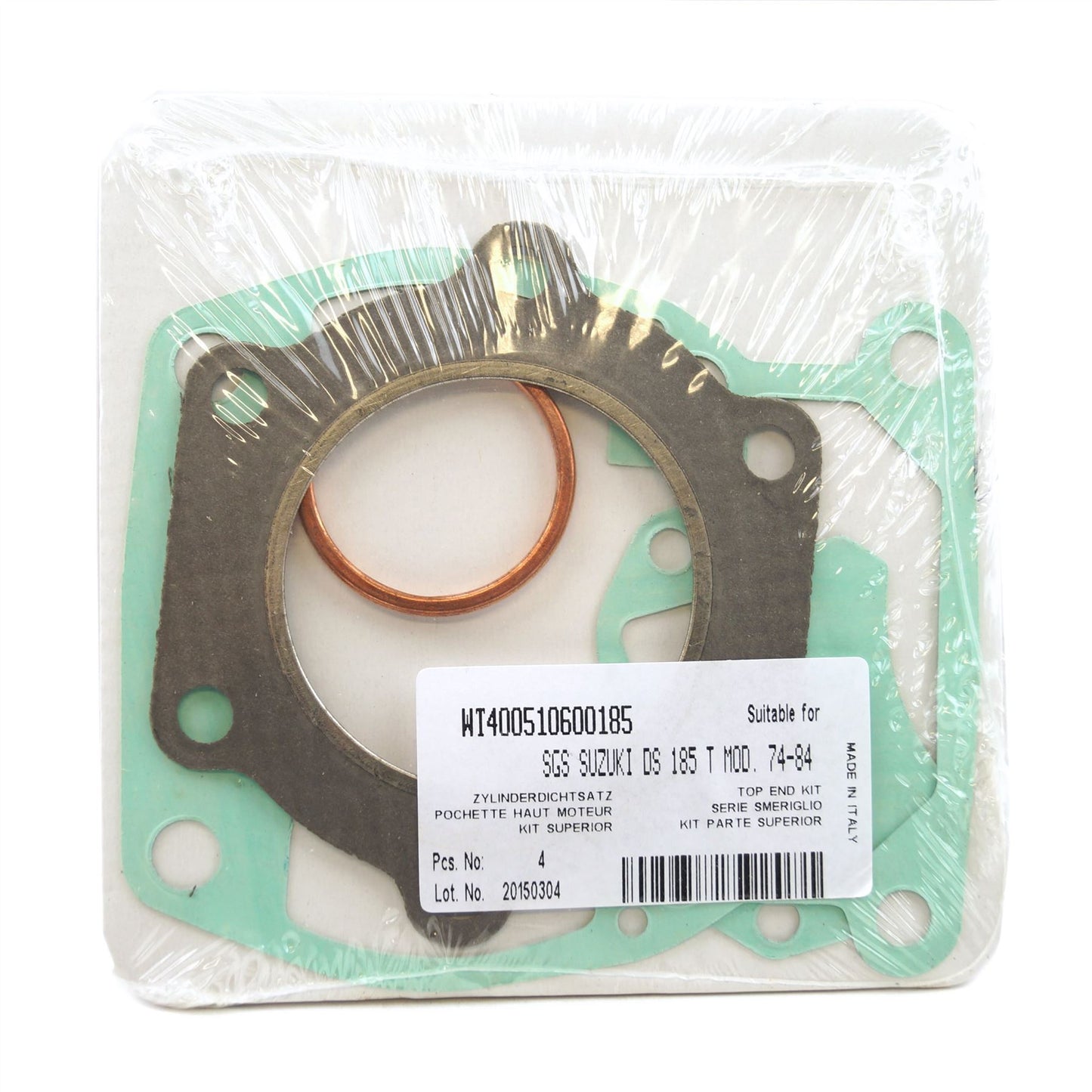 GASKET TOP SET TS185ER 77-84 ATHENA P400510600185
