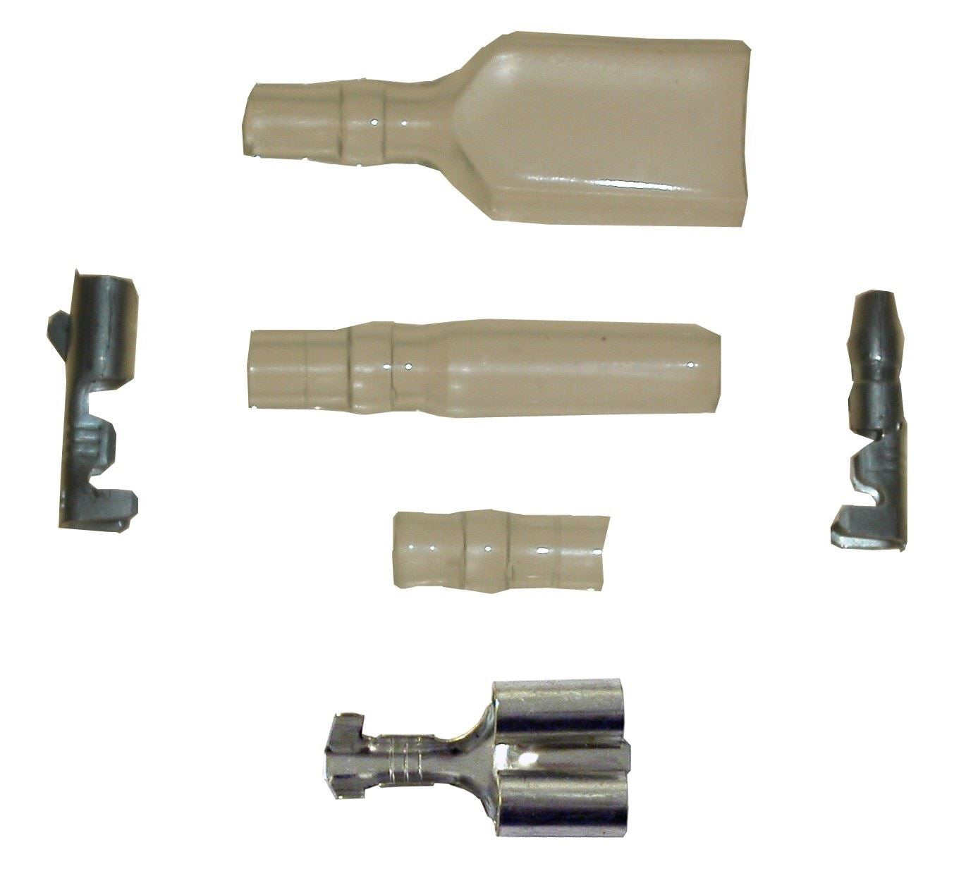 Connectors Male Bullet with Female & Covers (Kit)
