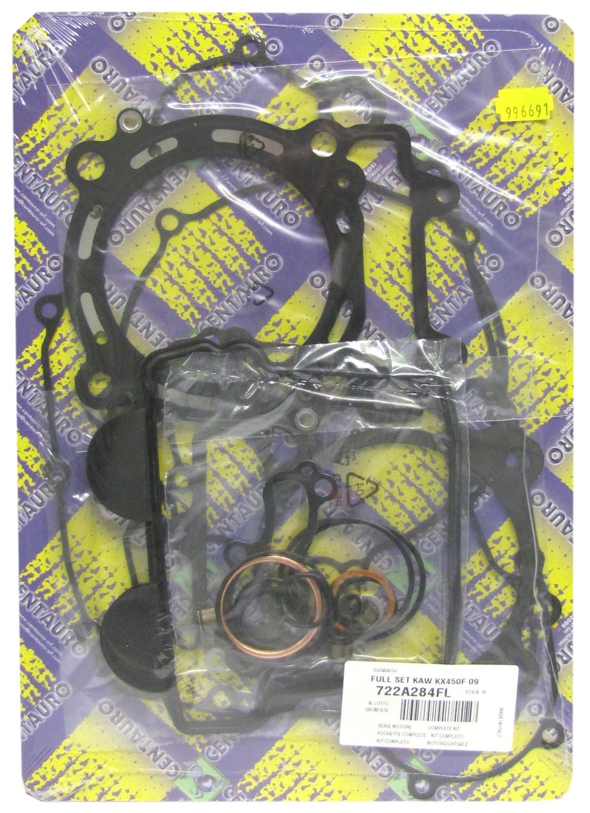 Centauro Full Gasket Set Kawasaki KX450F (KX450E9F) 2009 (4T)