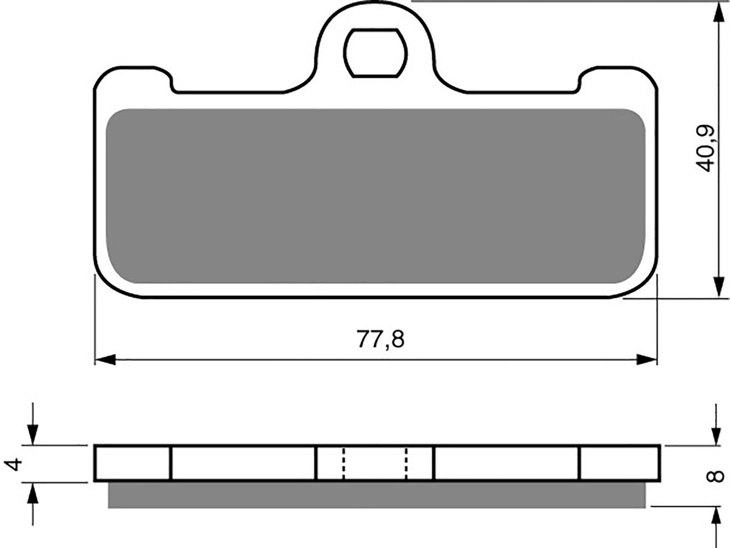 Goldfren Brake Pads AD116, FA218, FDB2007, SBS695
