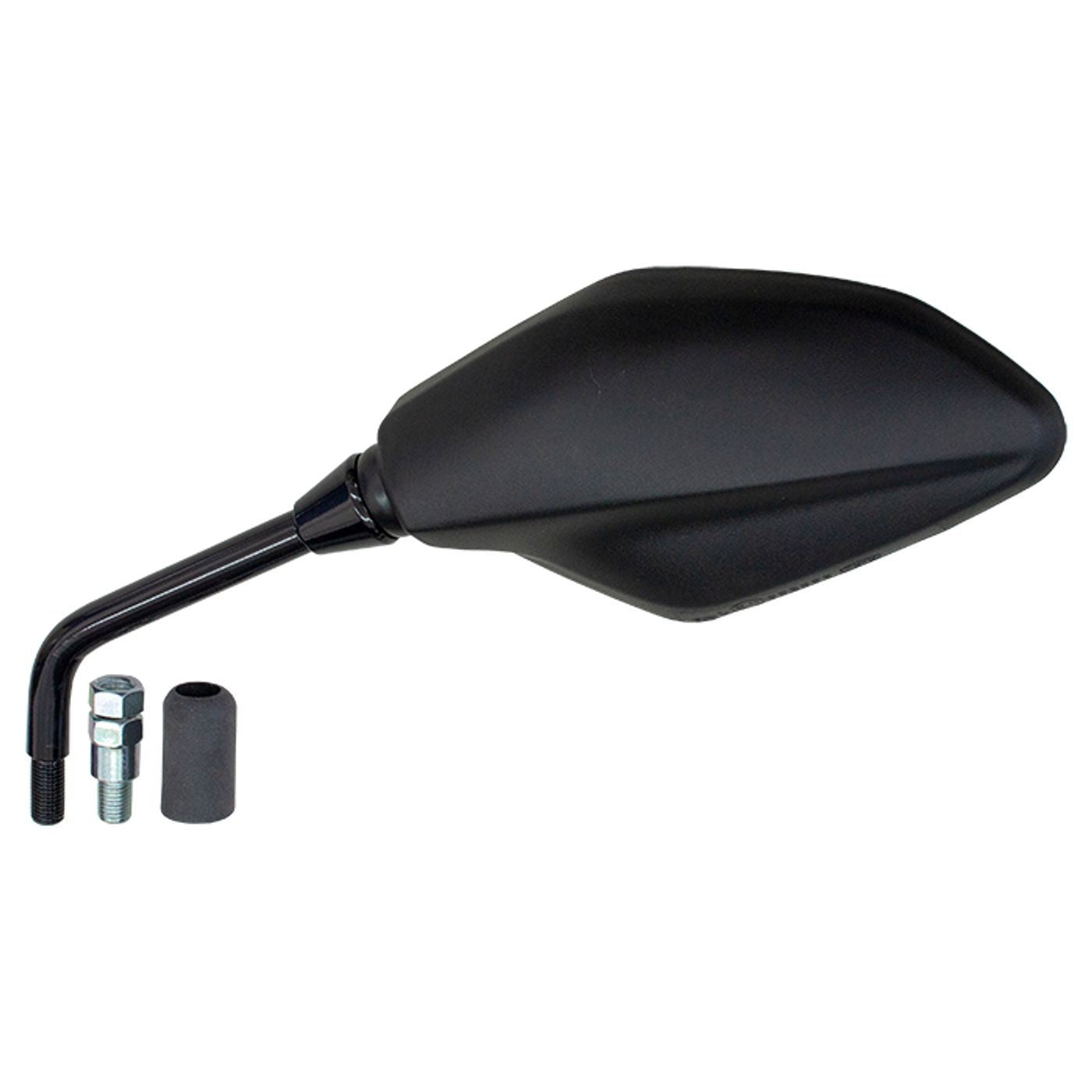 Mirror Left 10mm Black Yamaha MT-03 20-21, MT-25 (MTN250) 2020 (E-Marked) OE Ref: B9T-F6280-00