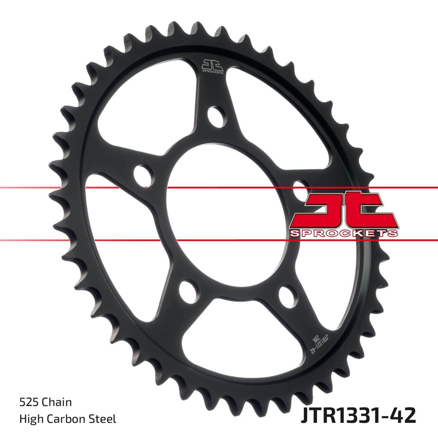 JTR1331.42ZBK REAR SPROCKET 42 TOOTH PITCH 5