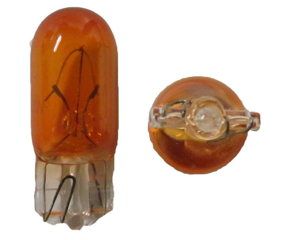 Bulbs Capless Medium 12v 10w Amber Per 10